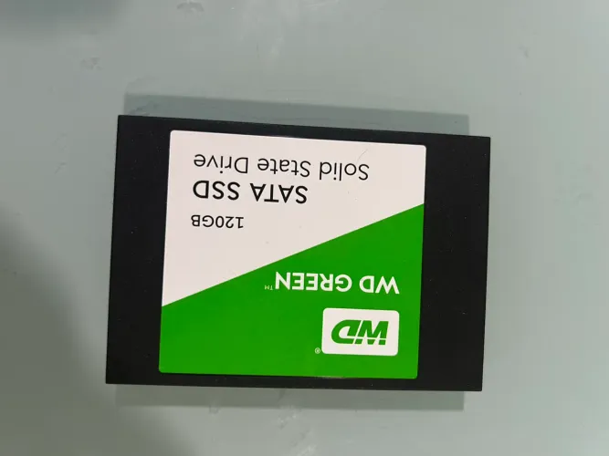 Ssd 120 wd formatado Windos 10 instalado