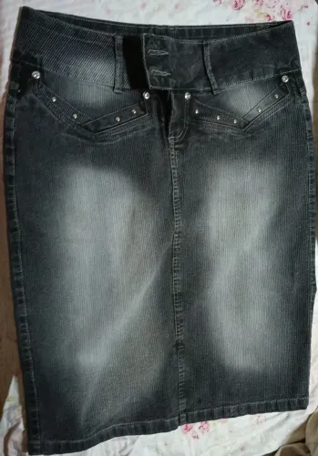 Saia jeans