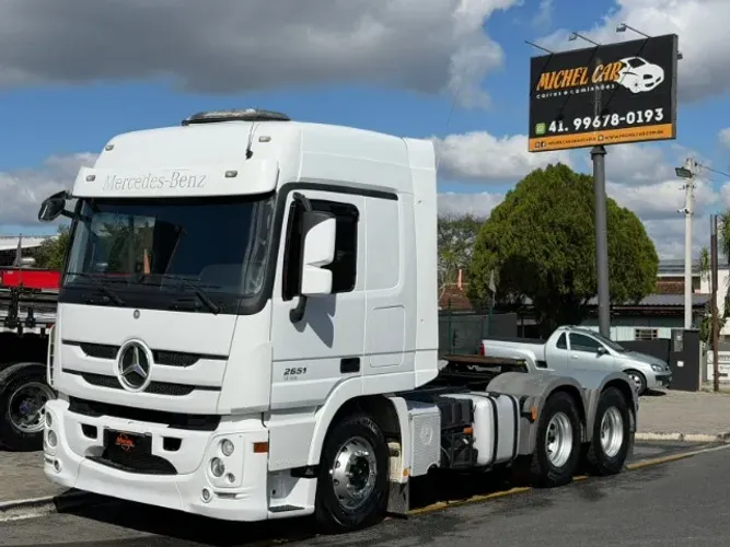 Mb Mercedes Benz Actros 2651 6x4 2020 Branco