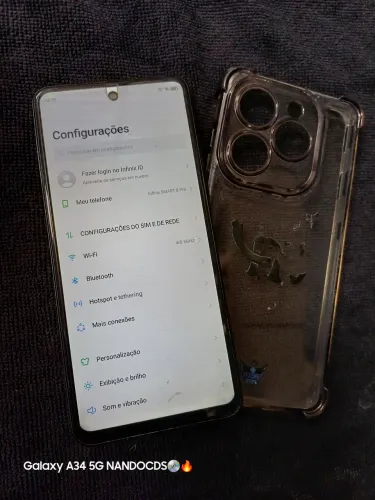 INFINIX SMART 8 PRO 256GB<br>INFINIX SMART 8 PRO<br>256GB<br>DISPONÍVEL...?