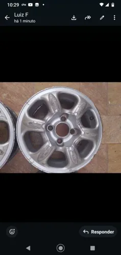 Roda aro 13 serve para Fiat Chevrolet e Volkswagen