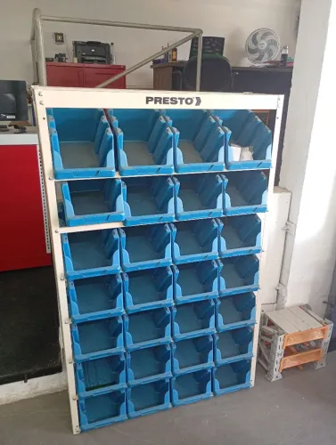 ESTANTE CA8XA BOX 28 GAV NUM 07 AVISTA R$990. *