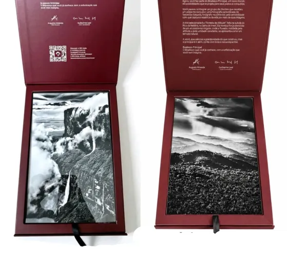 2 Fotografias de Sebastião Salgado Monte Roraima e Reserva Florestal de Parima