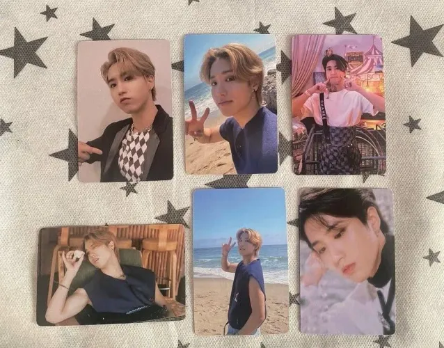 Photocard stray kids han fanmade