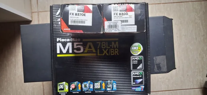 Kit AMD FX 8300/8370E 16Gb PlacAsus Fonte Seasonic