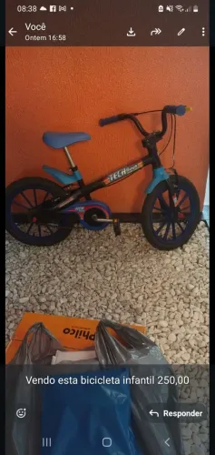 Bicicleta infantil 
