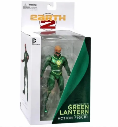 Lanterna verde Alan Scott dc collectibles earth 2