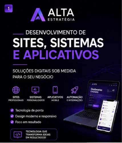 Programador | sites Sistemas Apps e Automação | Orçamento Gratuito