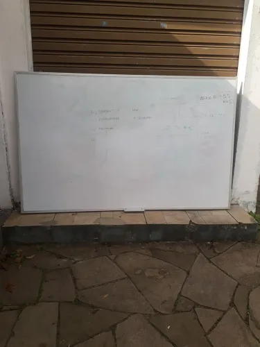 Quadro Branco Escolar 2 x 1,25m