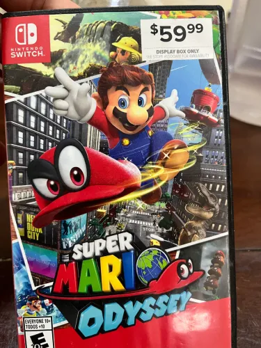 Super Mario Odyssey mídia física 