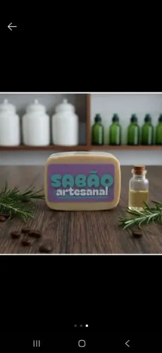 Sabão caseiro artesanal