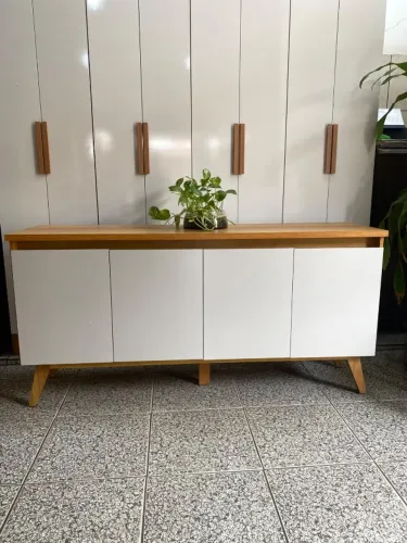Aparador Buffet Flip 4 Portas, Novo, Entrego