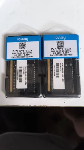 2 Memórias DDR3 8 gigas 