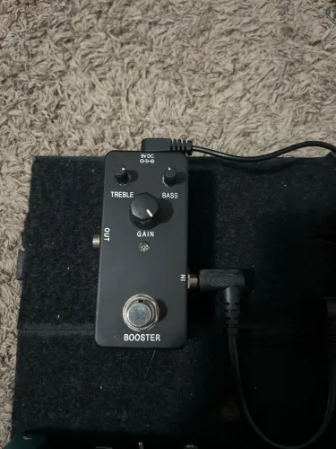 Pedal Booster para baixo/guitarra/violão