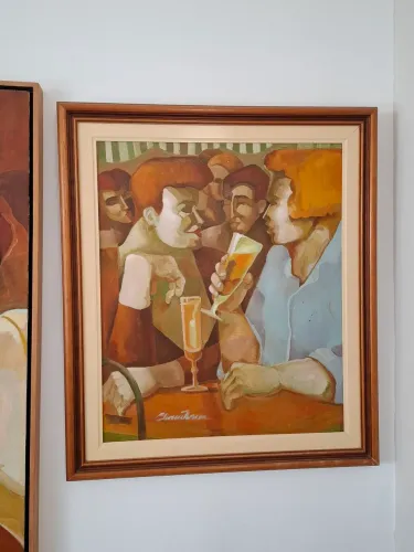 Telas pintadas a óleo 