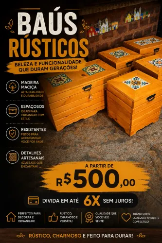 Baús Rústicos