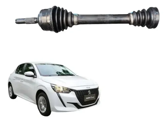 Semi Eixo Esquerdo Peugeot 208 2008 1.6 Flex 2019 25 Dentes