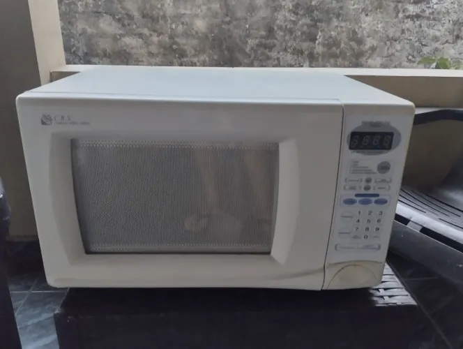 Microondas com defeito