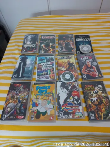 13 Jogos PSP originais