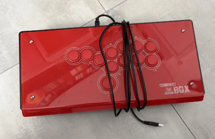 Controle Arcade Compact Box 2nd Impact USB - PC e PS3