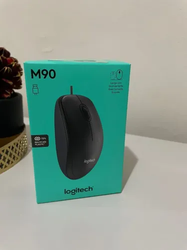Mouse Logitech M90 USB Com Fio 