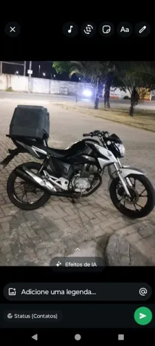 Moto filé funciona tudo 