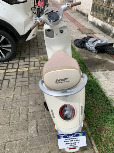 Moto Elétrica Nprime Motor - Estilo Retrô 
