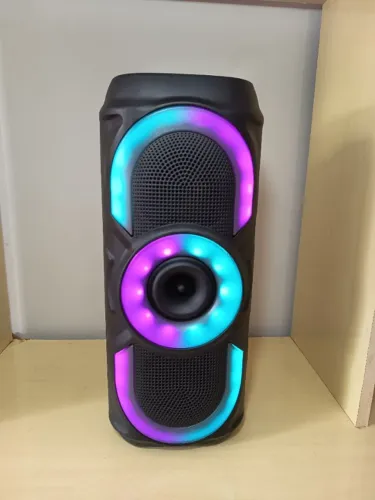 Caixa de Som Bluetooth 50W RGB XTrad - Super Potente e Moderna