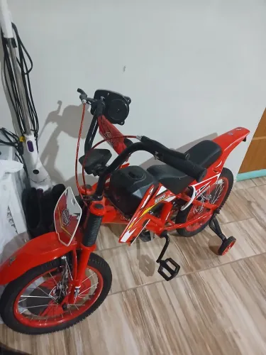 Bicicleta motor nova zero
