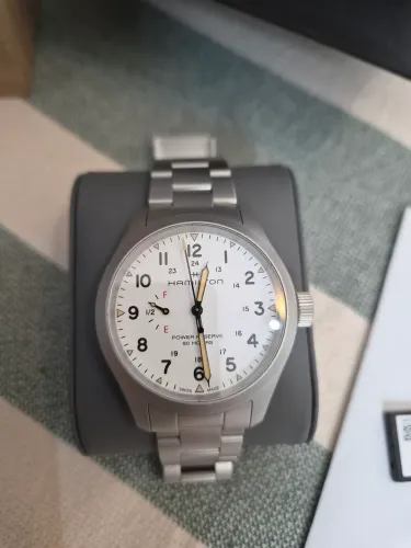 Relógio Hamilton khaki field Power reserve H69509910
