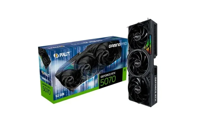 Placa de Vídeo RTX 5070 GamingPro OC 12GB GDDR7