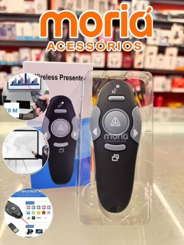 Caneta Laser Passador Apresentador Slide Power Point Controle Sem Fio