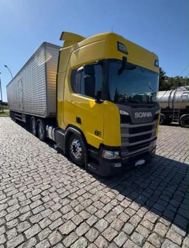 Scania r410 6x2 2019 único dono