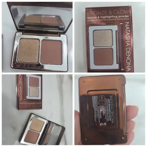 Natasha denona mini paleta bronzer e iluminador