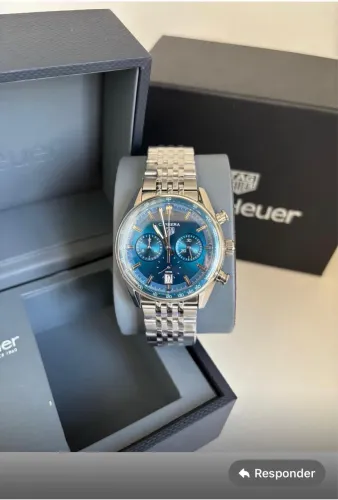 Relogio Tag Heuer Carrera Azul - Premium AAA+ - Safira - Quartzo