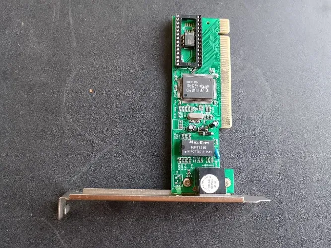 Placa De Rede Pci 10/100 Mbps MAG Rtl8139/d 32 Bits - Usado 