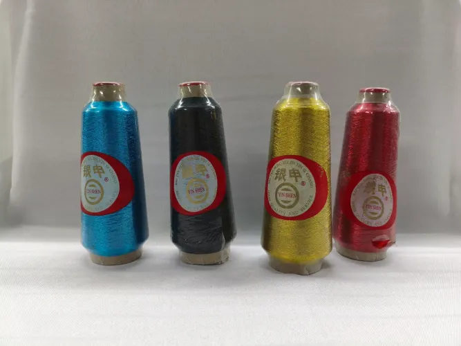 Linha De Costura Metalizada 
