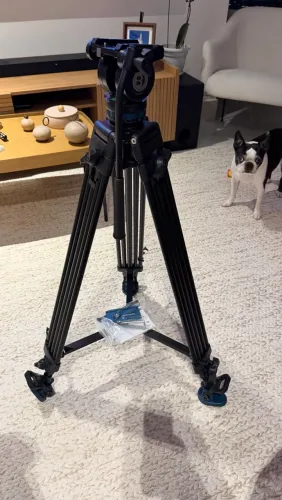 Tripé Profissional Benro KH-26P Cabeça Hidráulica Benro