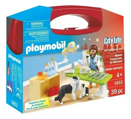 Playmobil City Life 5653 - Estojo Veterinário