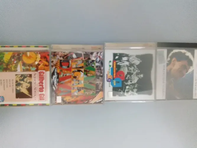 CD orignal novo gilberto gil e caetano veloso novos