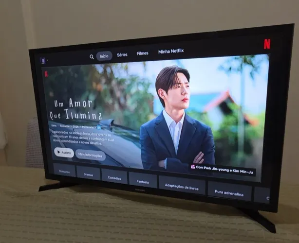 Smart TV Samsung 32" com tela LED HD