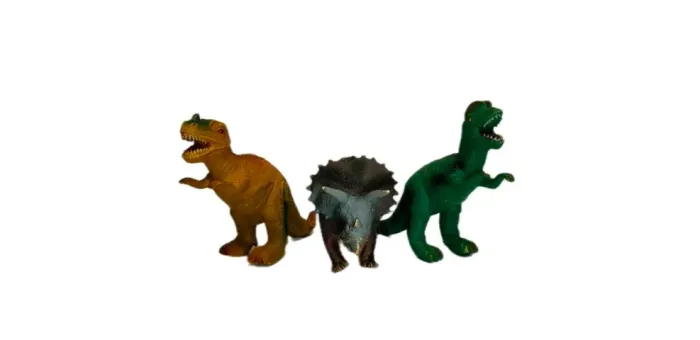 Kit 3 DINOSSAUROS GRANDES em ótimo estado