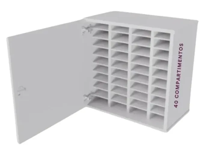Armário porta Celular 40 vãos