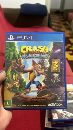 Jogo PS4 - Crash Bandicoot N. Sane Trilogy