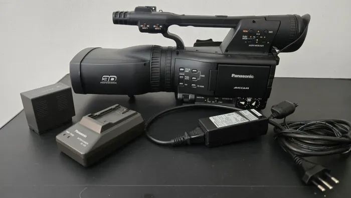 Câmera 3d Panasonic Ag-3da1p Preto