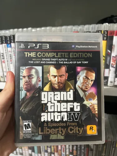 GTA 4 + episódios liberty city PS3