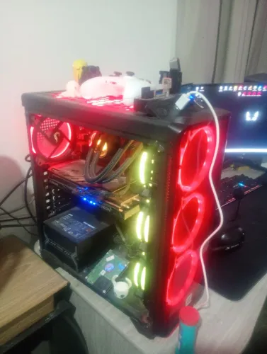 Pc Gamer i7 11700f rx7600xt 16gb 32gb ram 3600mhz 1tb m.2+500gb hd