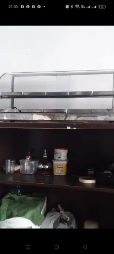 Estufa pra salgados de 10 bandeja