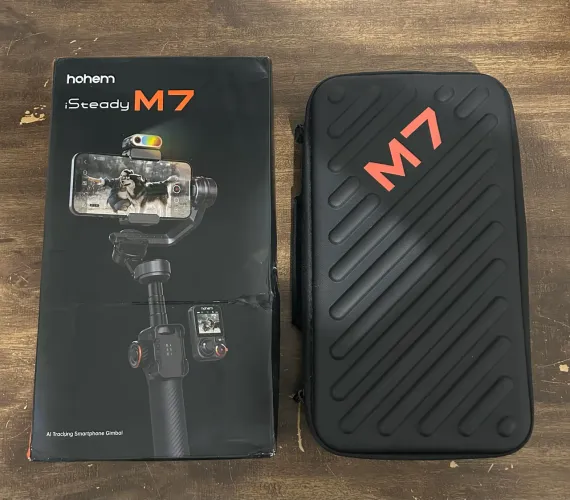 Gimbal Hohem iSteady M7 com IA