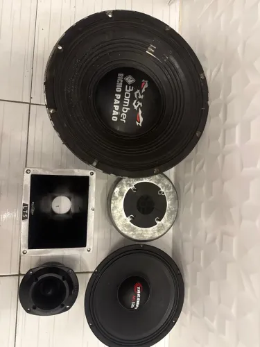 Peças de som paredinha quadri way triway auto falante módulo